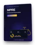 MPRE Professional Responsibility Rapid Review cover — CertCraft Institute