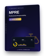 MPRE Professional Responsibility Rapid Review cover — CertCraft Institute