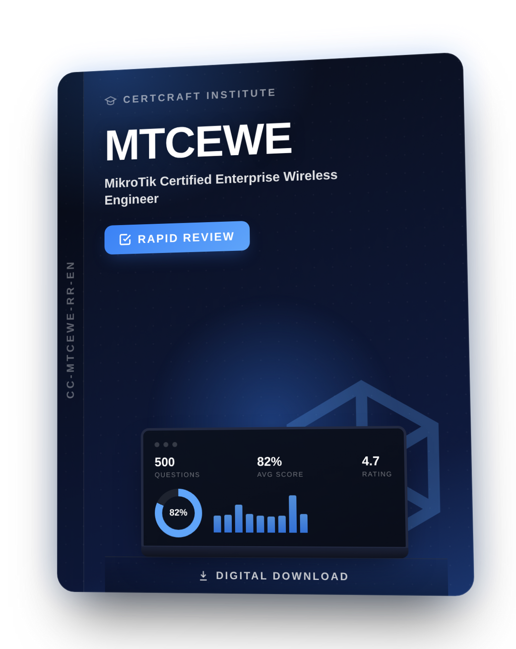 MTCEWE MikroTik Certified Enterprise Wireless Engineer Rapid Review cover — CertCraft Institute