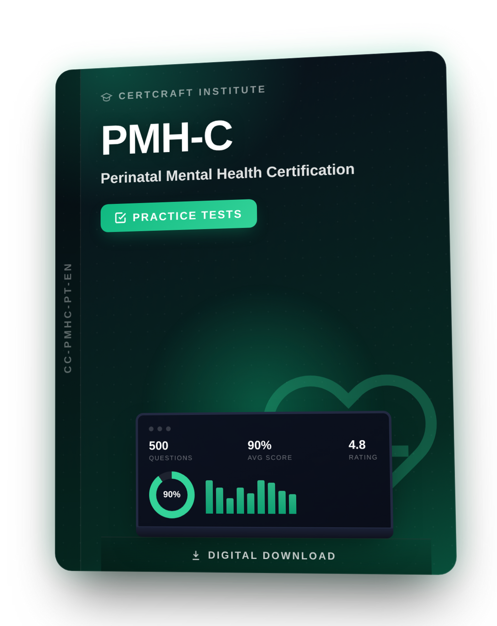 PMH-C Perinatal Mental Health Certification Practice Tests cover — CertCraft Institute