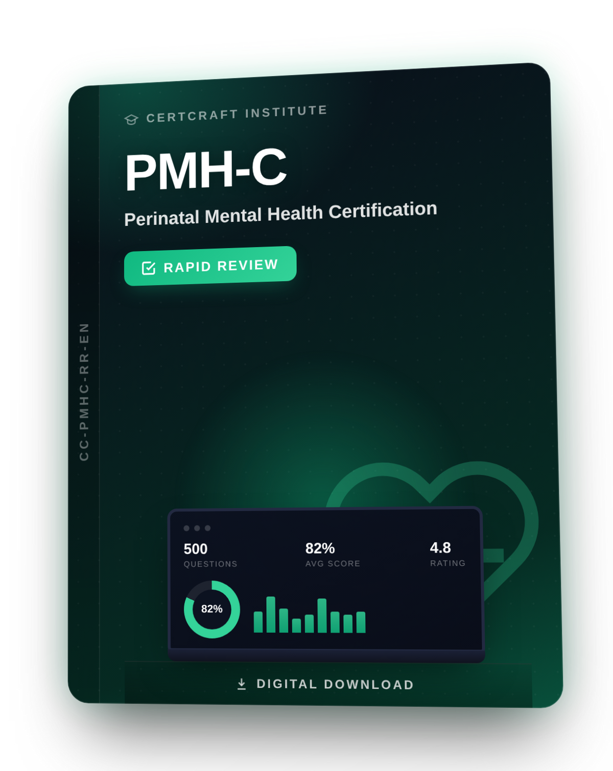 PMH-C Perinatal Mental Health Certification Rapid Review cover — CertCraft Institute