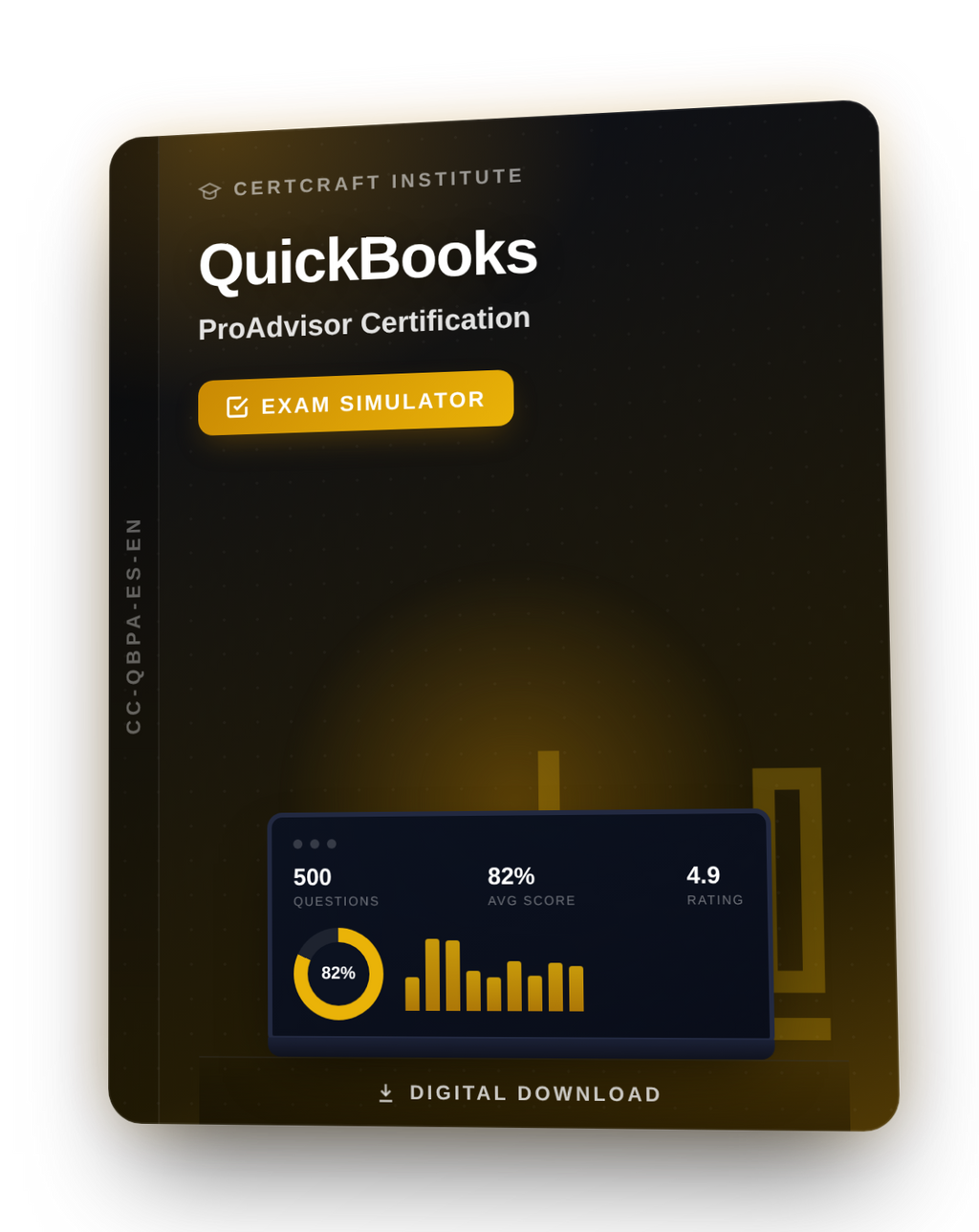 QuickBooks ProAdvisor Exam Simulator cover — CertCraft Institute