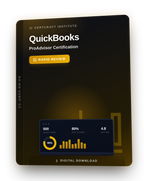 QuickBooks ProAdvisor Rapid Review cover — CertCraft Institute
