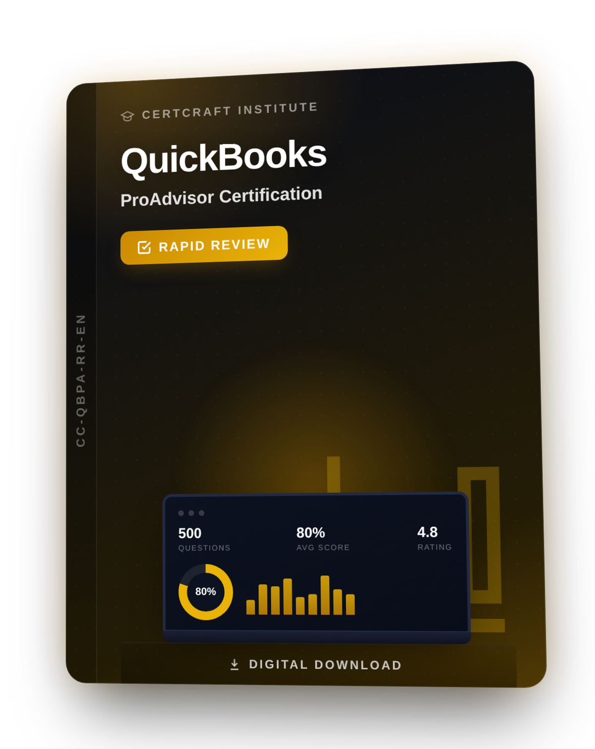 QuickBooks ProAdvisor Rapid Review cover — CertCraft Institute