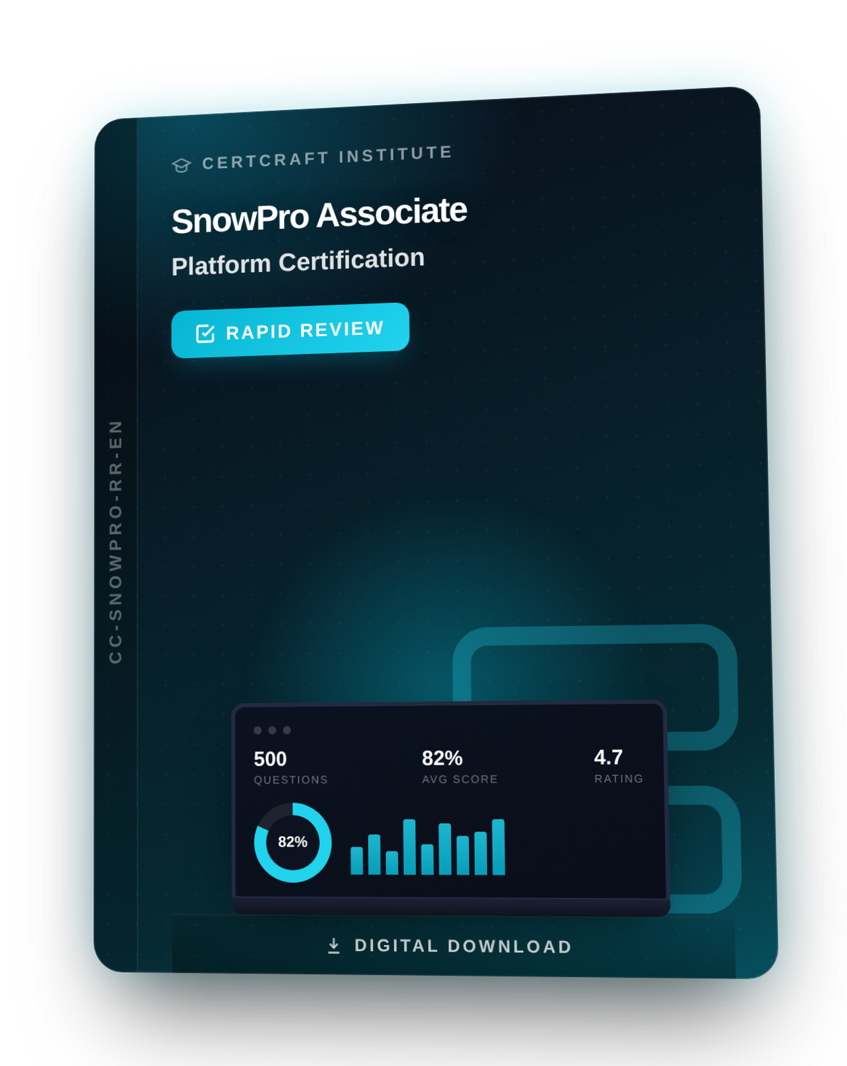 SnowPro Associate Platform Certification Rapid Review cover — CertCraft Institute