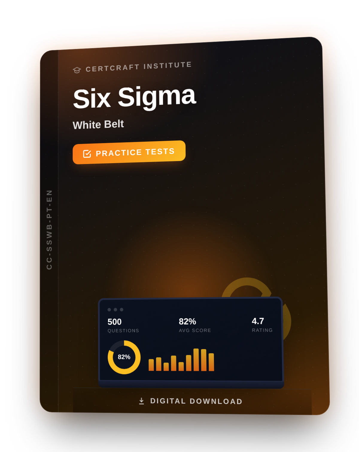 Six Sigma White Belt Practice Tests cover — CertCraft Institute
