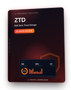 Dell Zero Trust Design Rapid Review cover — CertCraft Institute